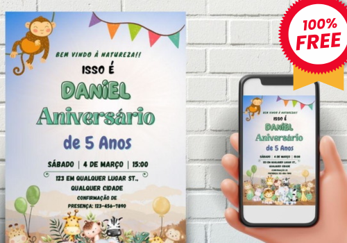 Criar Convites Pelo Celular