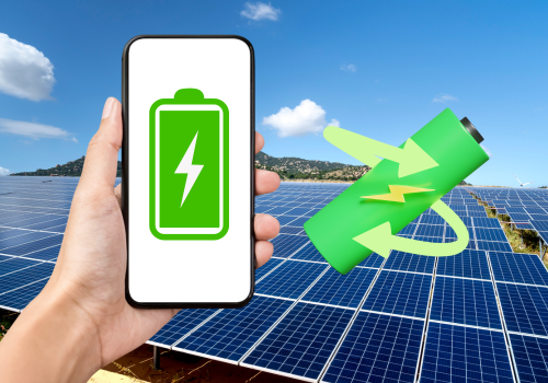Recarregue seu celular com energia solar